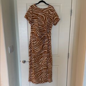 NWT Maurice’s Animal Print Maxi Dress
